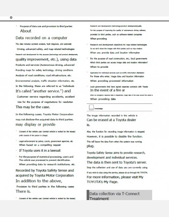 toyota corolla touring 2024-2025 owners manual